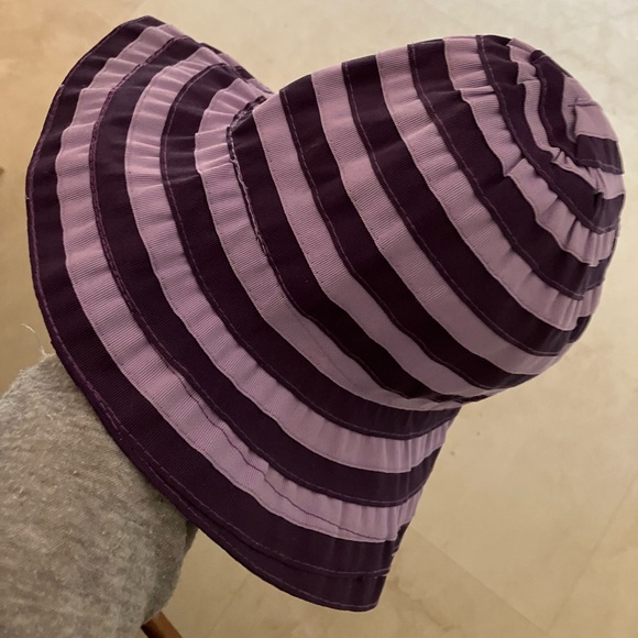 San Diego Hat Co. Purple Kids Ribbon Sun Hat Size 2-4 Toddler - Picture 5 of 5